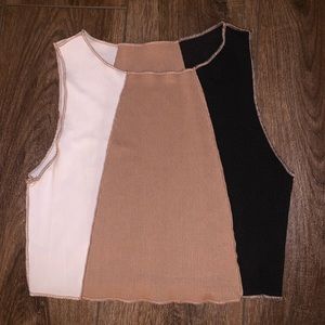 Color-block Tank Top